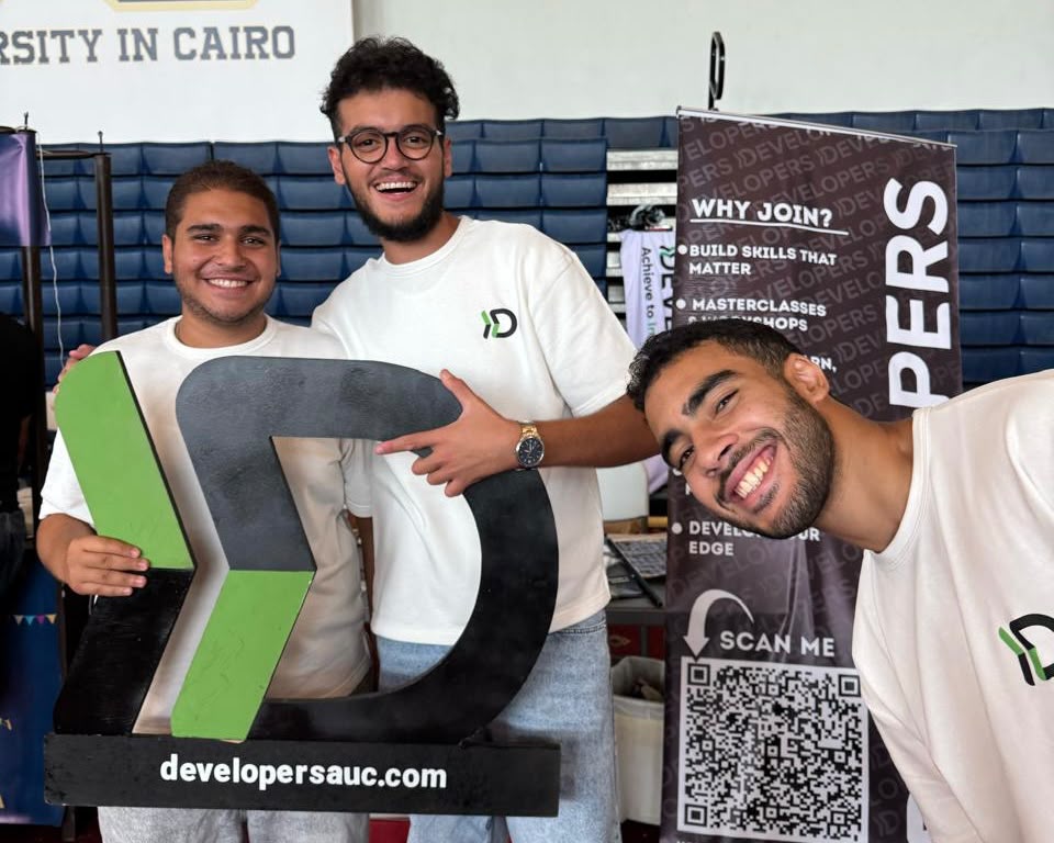 Developers AUC - Engagement Fair Fall 25 Developers AUC - Engagement Fair Fall 25