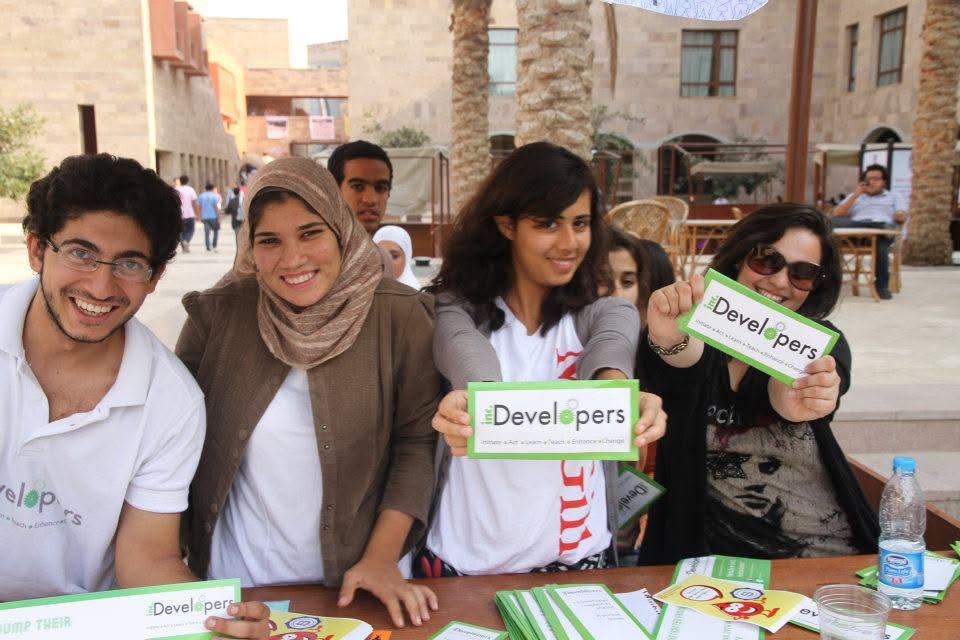 Snapshot of an Event at Developers' Booth